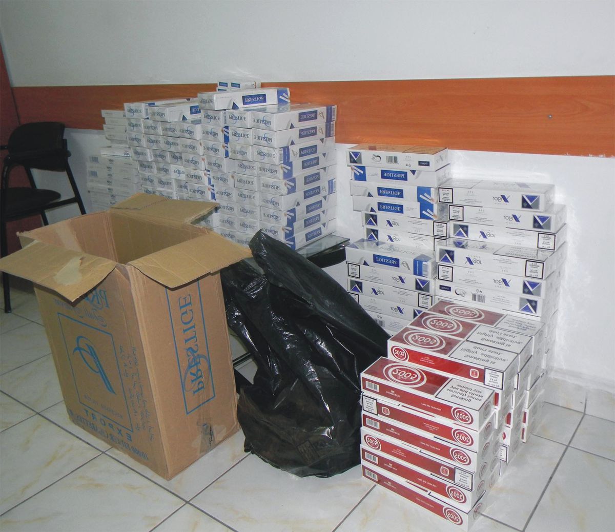 Sorgun\'da 2 Bin 160 Paket Kaçak Sigara Ele Geçirildi