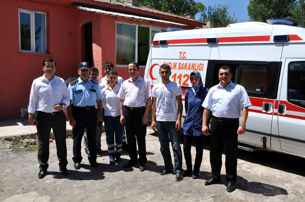 Suşehri 112 Acil Sağlık Ekibi Yeni Hizmet Binasına Taşındı