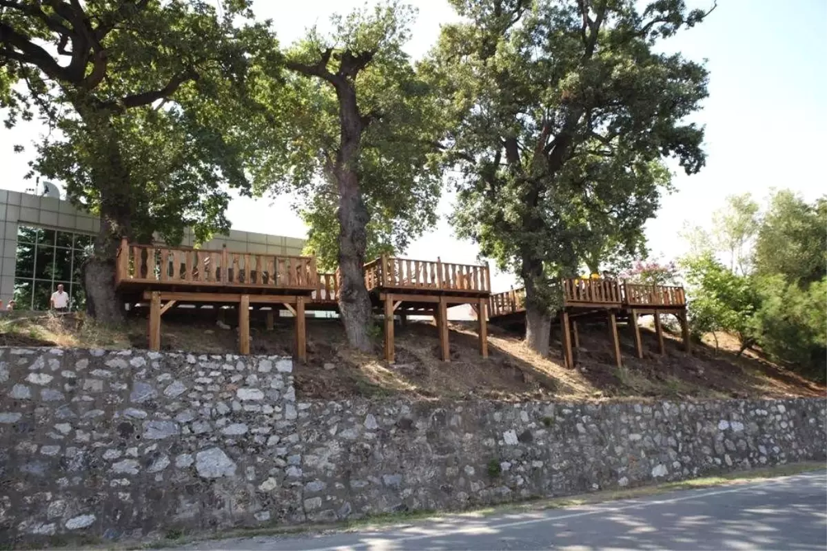 Bahçecik Kültür Merkezi\'ne Seyir Terası