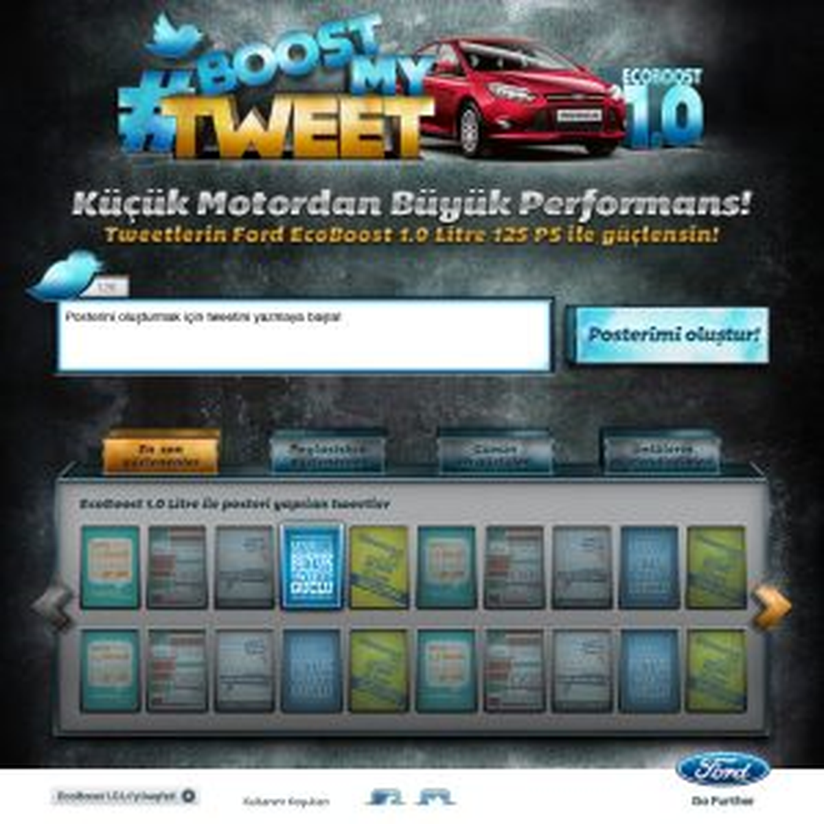 "BoostMyTweet" Uygulaması