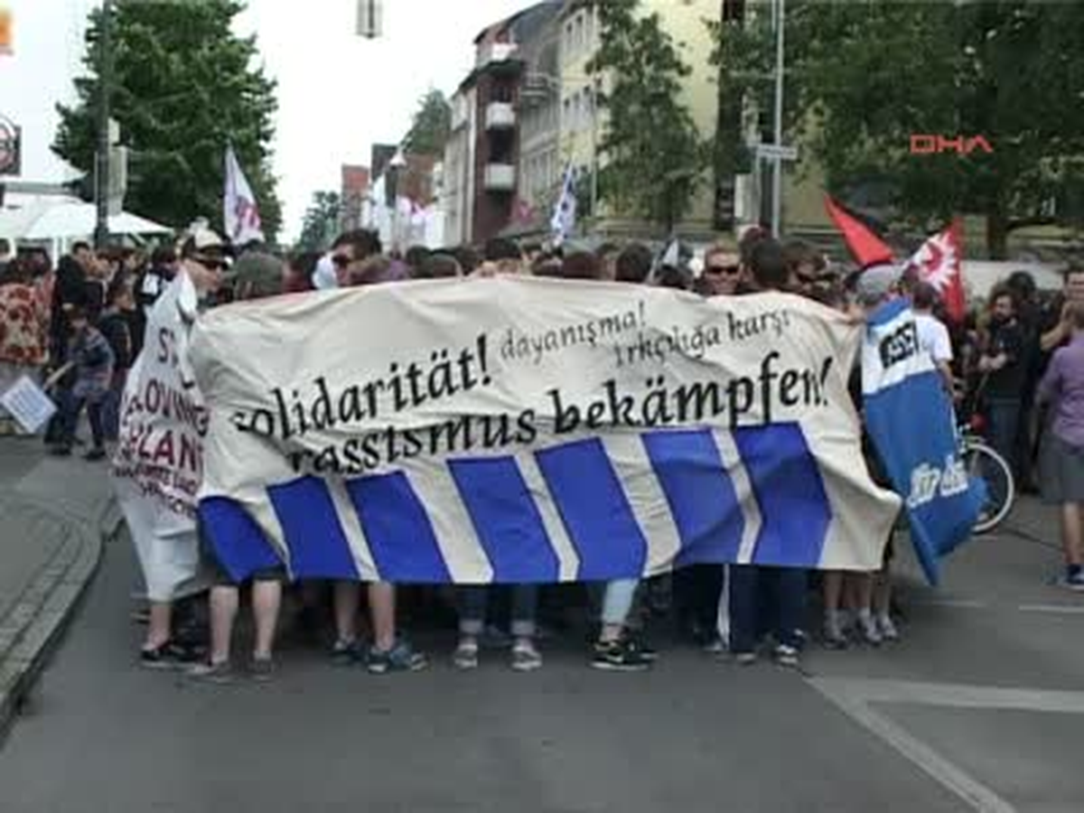 Bremen Irkçılara Karşı Tek Yumruk Oldu