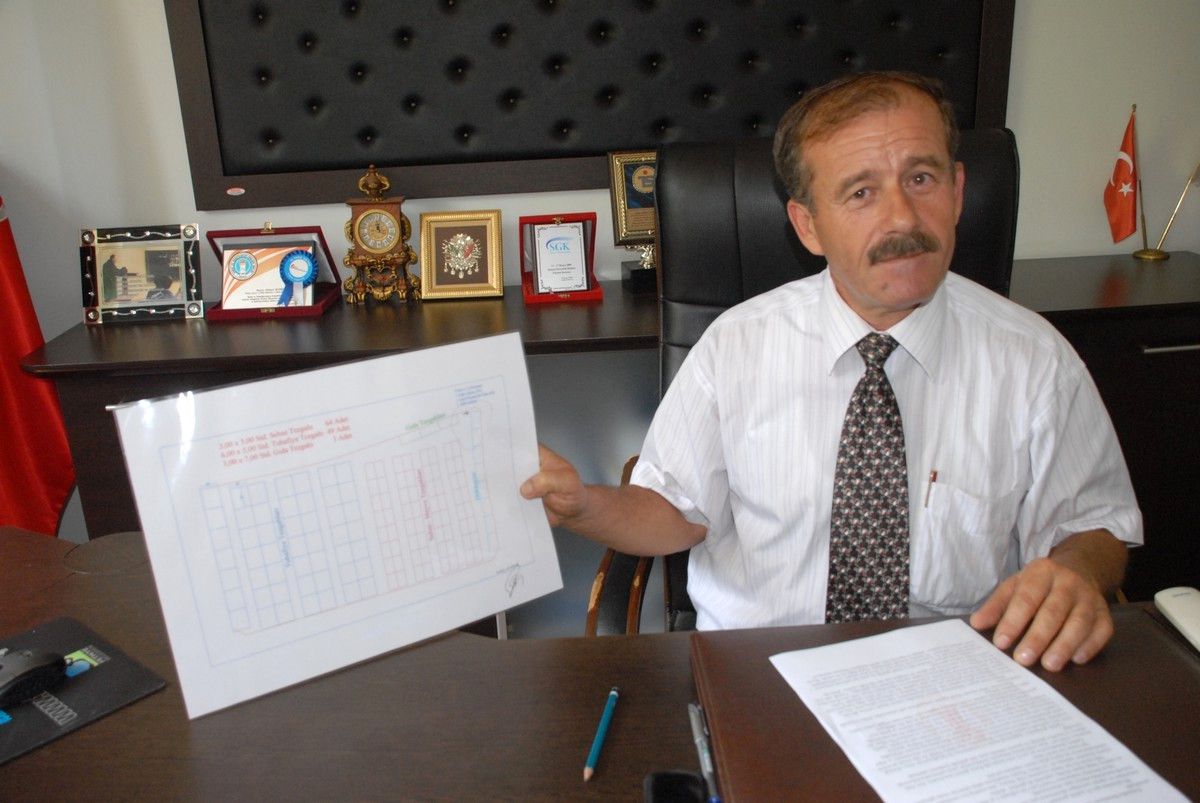 Çamköy Pazarı Uzay Çatıya Kavuşturulacak