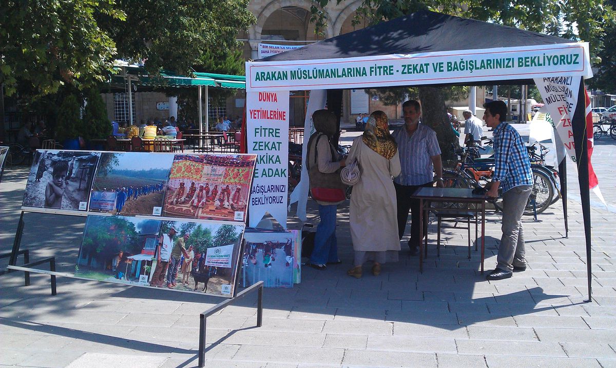 Düzce\'de Fitre ve Zekatlar Arakan\'a