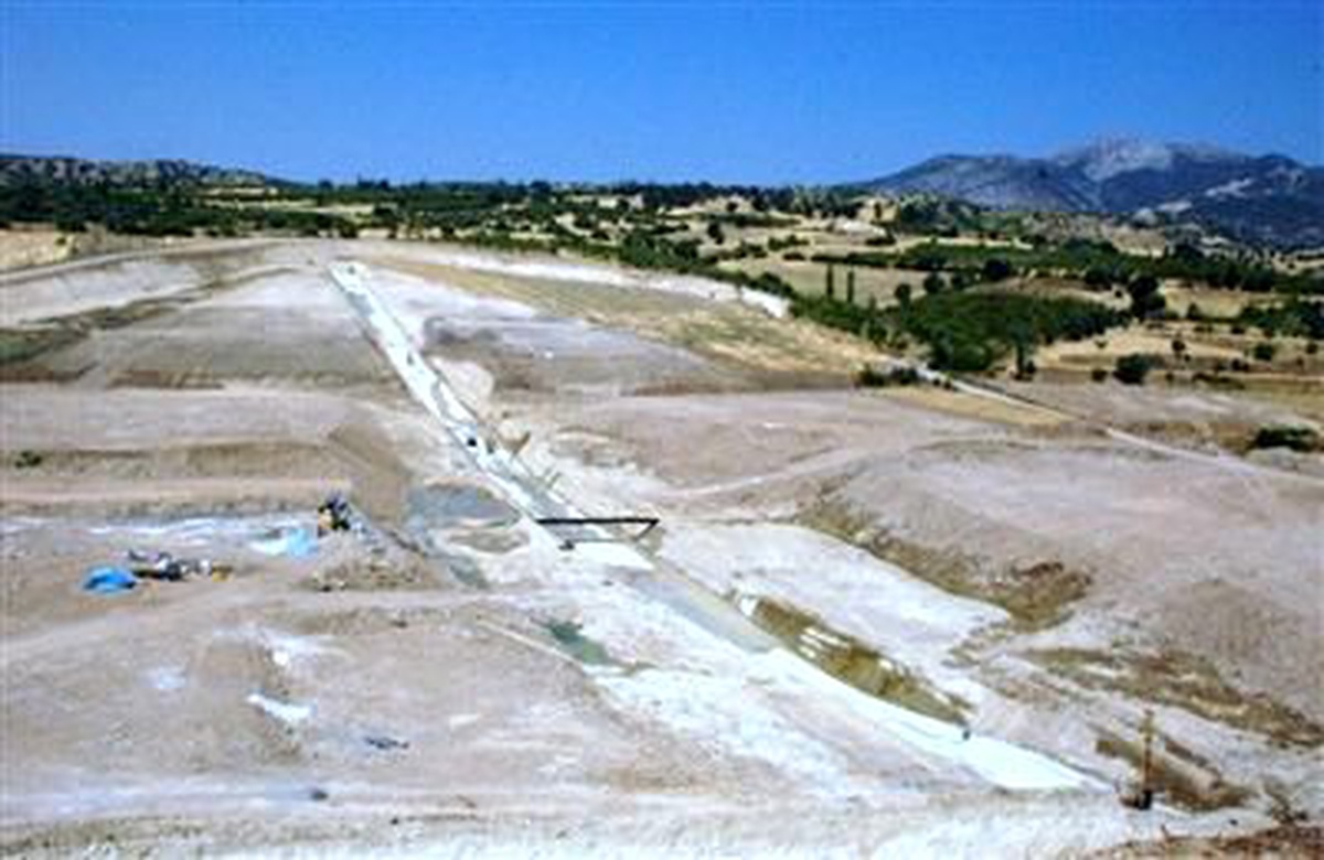 Gediz Göleti\'nin Hafriyat Çalışması Tamamlandı