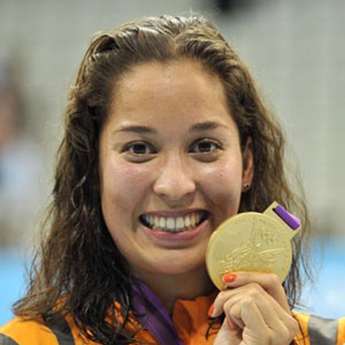 Hollandalı Yüzücü Ranomi Kromowidjojo, Londra Olimpiyatları\'nda Bayanlar 50Metre Serbestte...