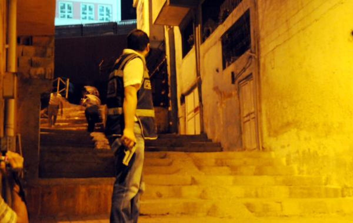Mahalede Firari Şüpheli Operasyonu