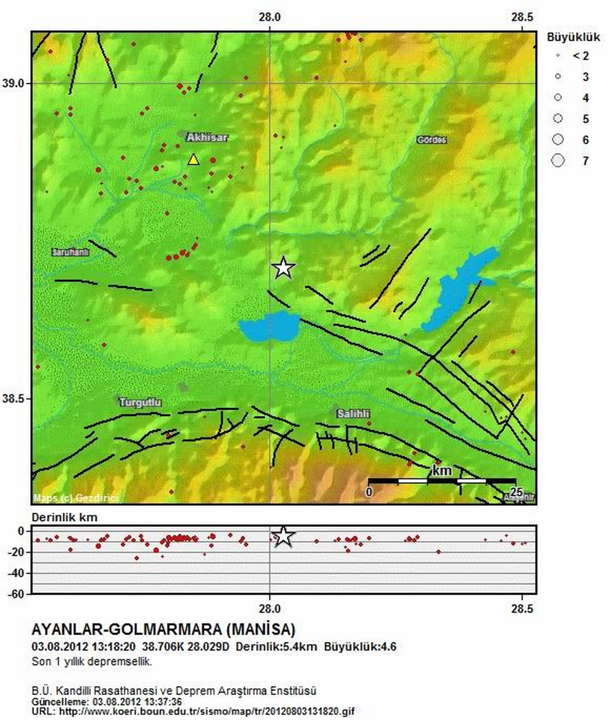 Manisa\'da Deprem Hareketliliği Sürüyor