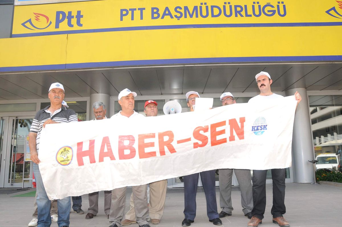 Posta Dağıtıcılarından Eylem
