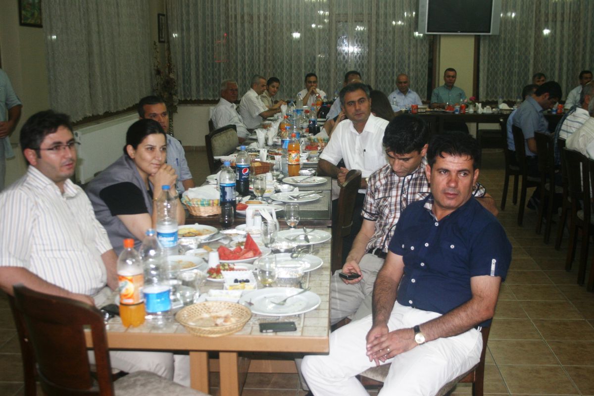 Vali Çiçek Basın Mensupları ve Kurum Amirleri ile İftarda Buluştu