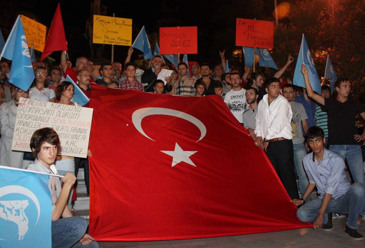 Bursa\'dan Teröre Tepki