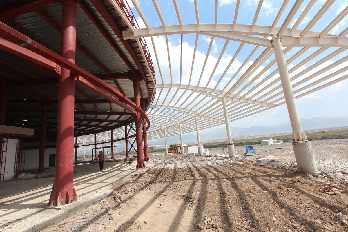 Erzurum'un Yeni Şehirlerarası Otobüs Terminali'nde Sona Doğru Yaklaşılıyor
