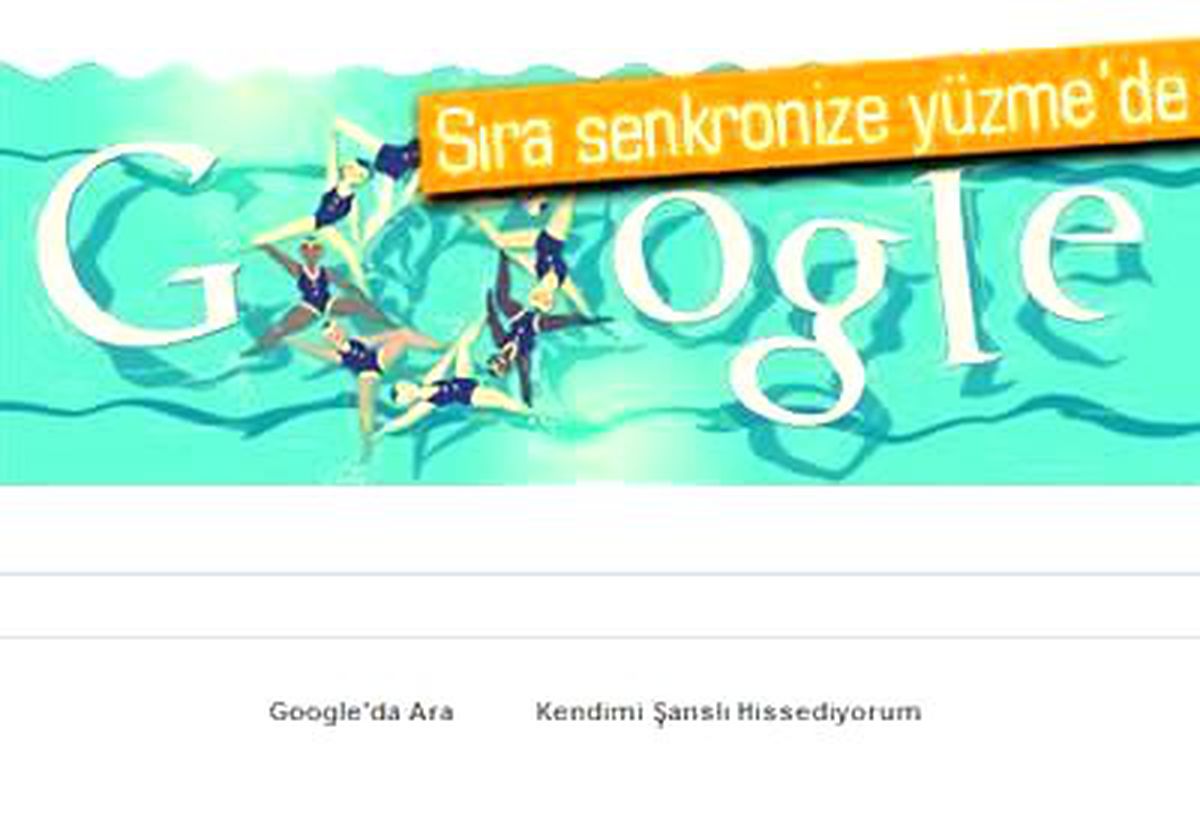 Google\'ın Olimpiyat Doodle\'ları Sürüyor