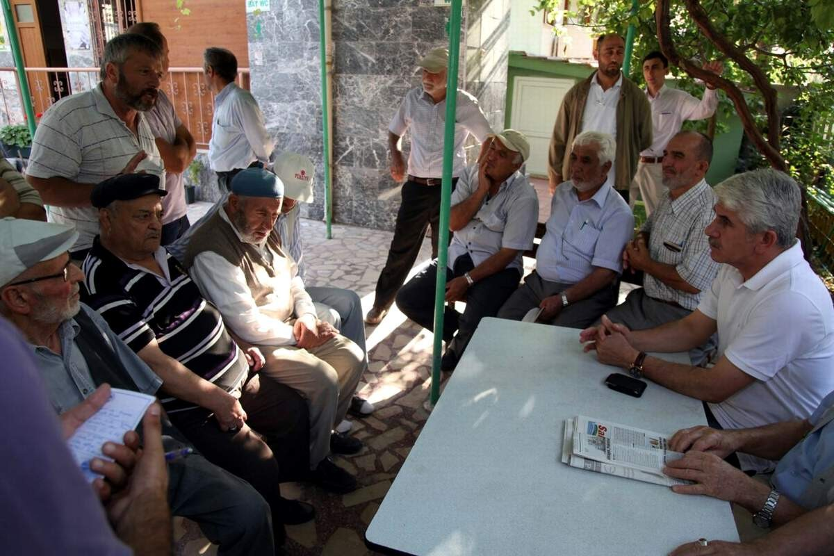 Odunpazarı Belediye Başkanı Burhan Sakallı Üst Yapı Çalışmalarını Yerinde İnceledi