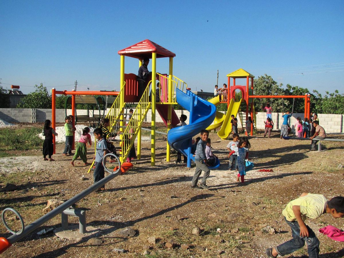 14 Köye Çocuk Oyun Parkları Yapıldı