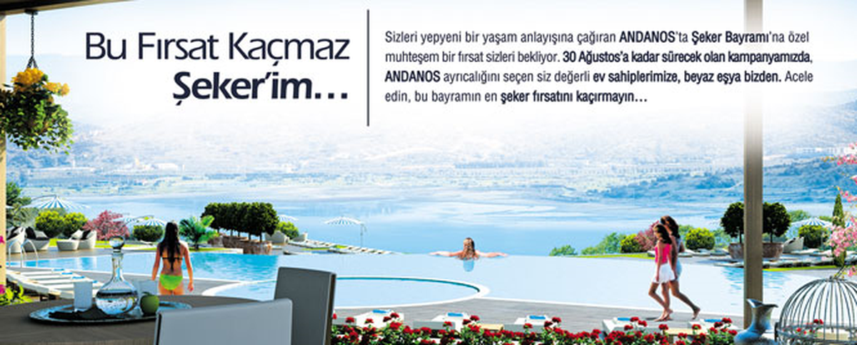 Andanos Residence\'ta Ev Alana Beyaz Eşya Hediye!