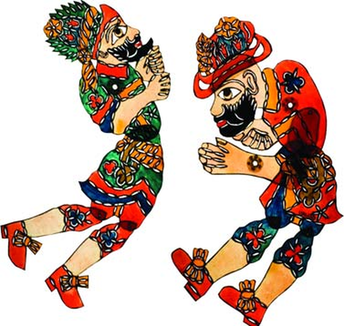 Çocuklar, \'Hacivat-Karagöz\' ile Eğlendi