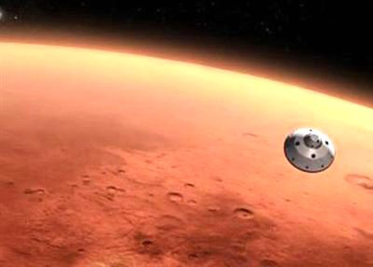 \'Curiosity\' Mars\'a İndi