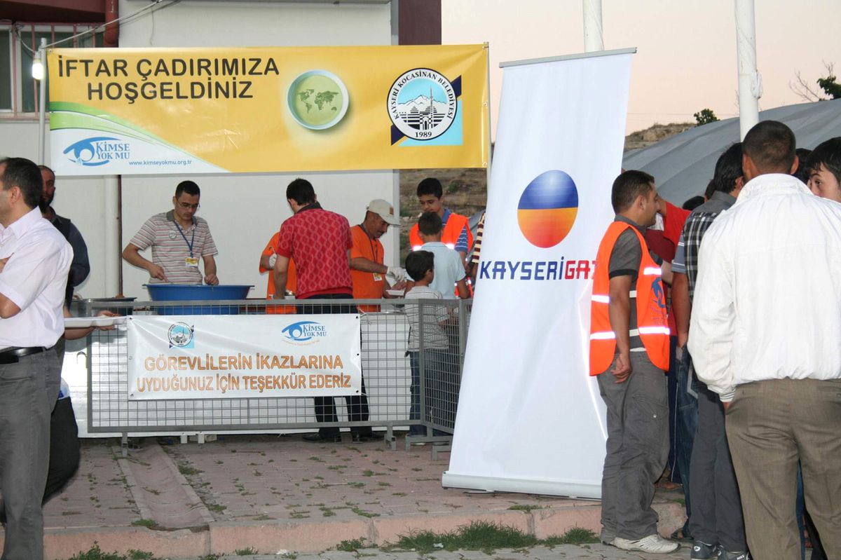 Kayserigaz\'dan Kayserilere İftar