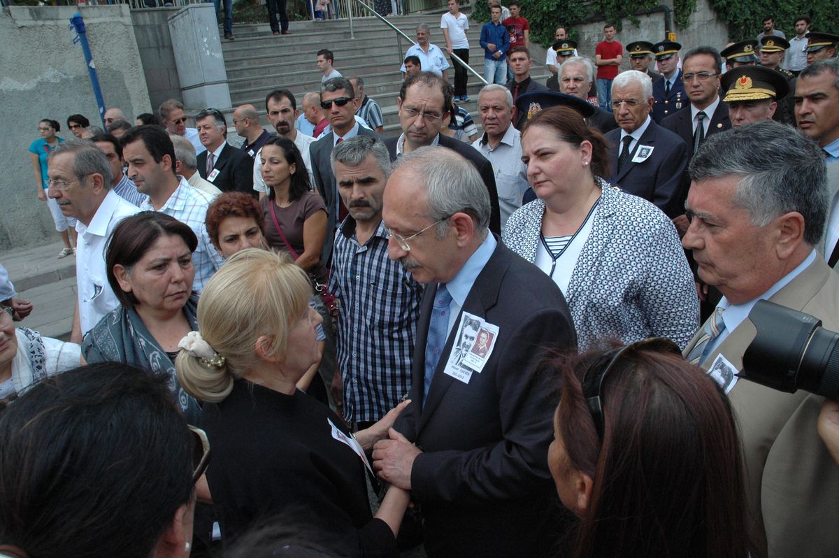 Kılıçdaroğlu, CHP\'lileri Acı Gününde Yalnız Bırakmadı