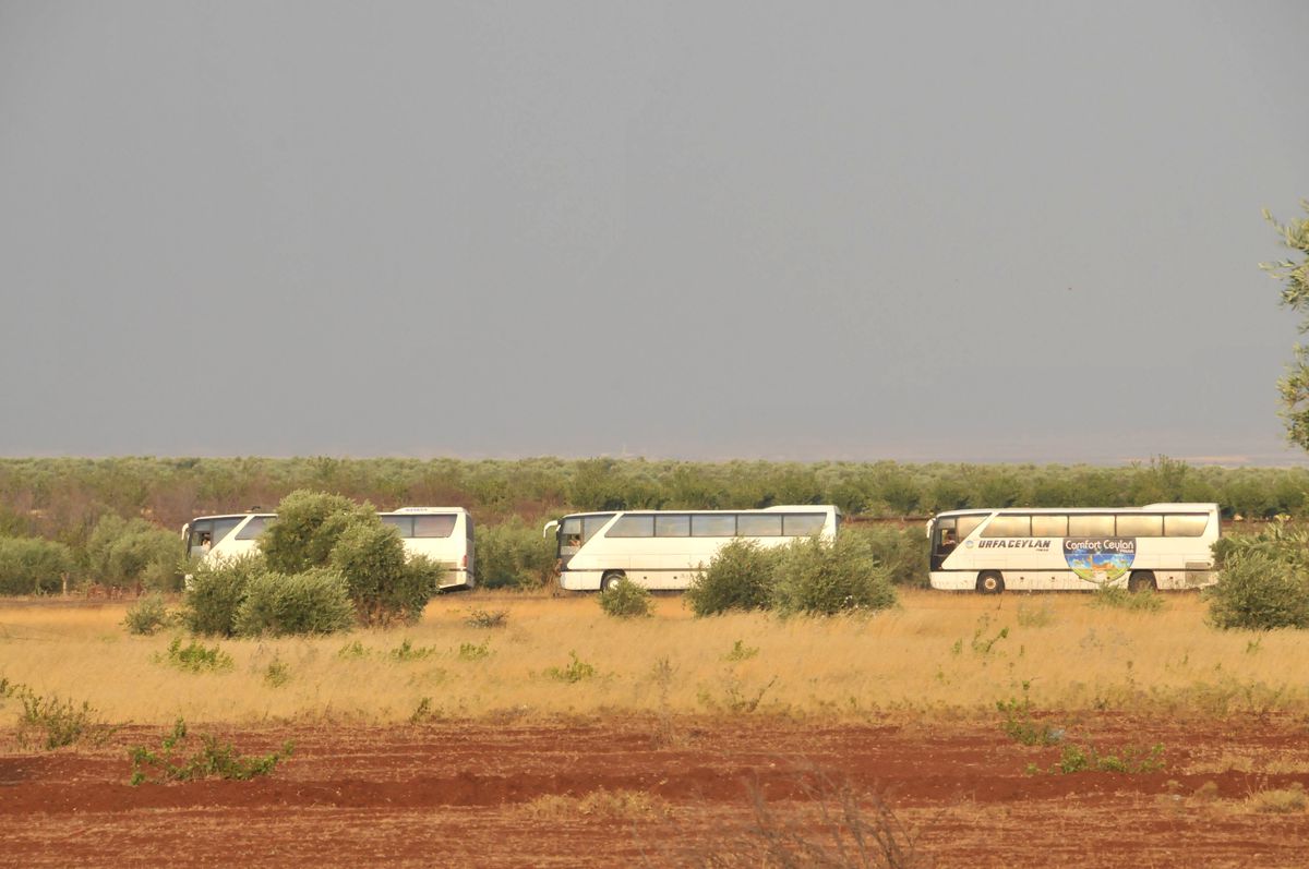 Kilis\'e 547 Suriyeli Sığınmacı Geldi