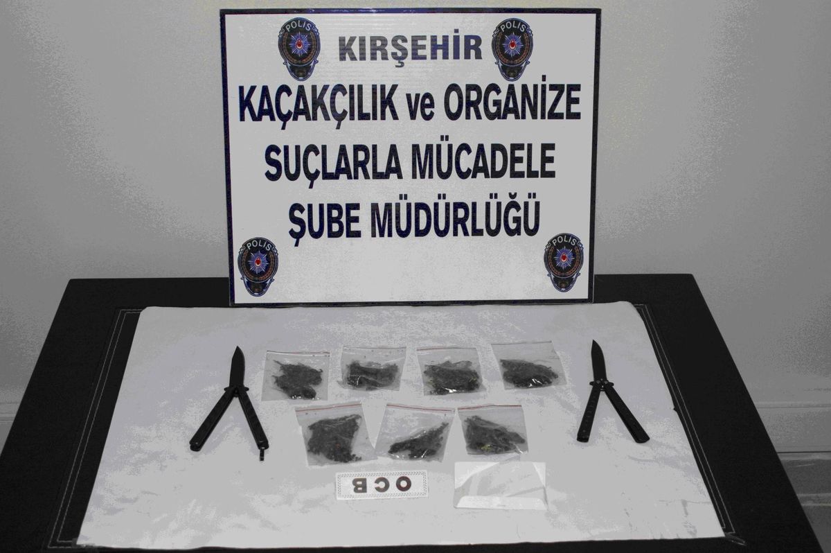 Kırşehir\'de Uyuşturucu Operasyonu
