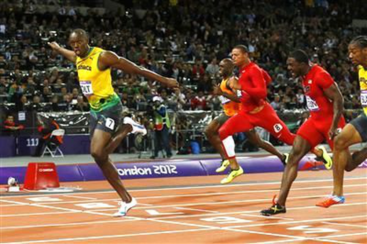 Usain Bolt Rekor Kırdı Altını Kaptı
