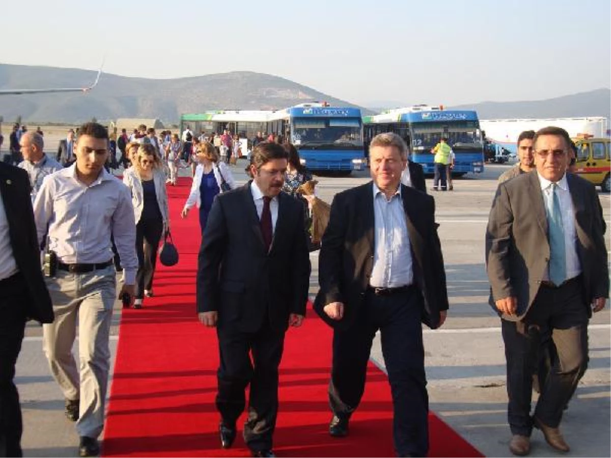 Makedonya Cumhurbaşkanı İvanov, Tatil İçin Bodrum\'a Geldi