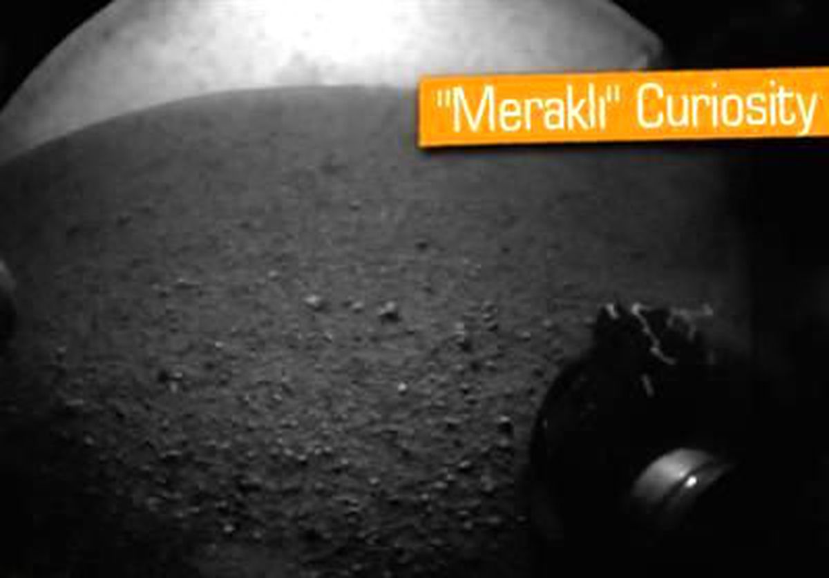 Mars Robotu, Kızıl Gezegene İndi