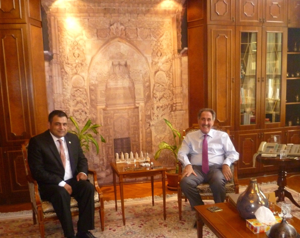 Rektör Laçiner, Turizm Bakanı Günay\'ı Ziyaret Etti