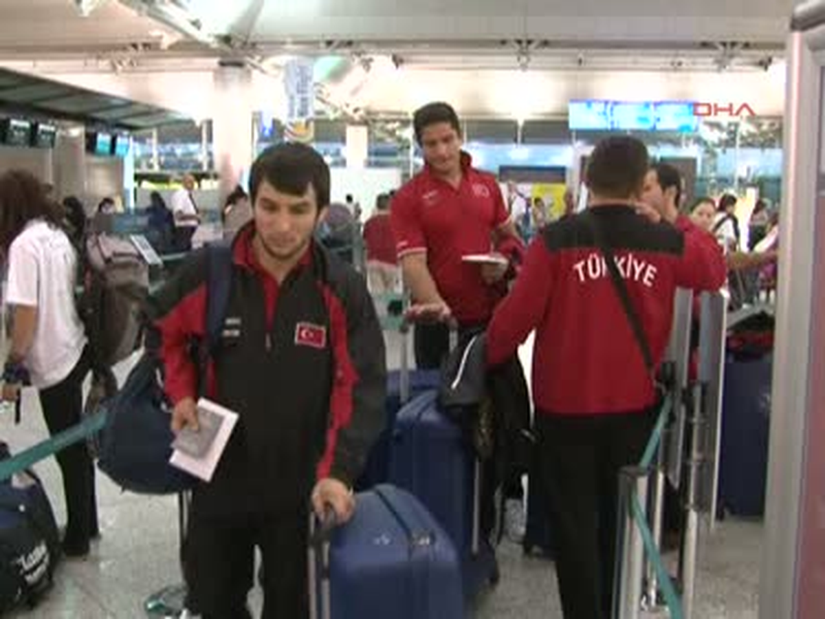 Serbest Güreş Milli Takımı Londra\'da