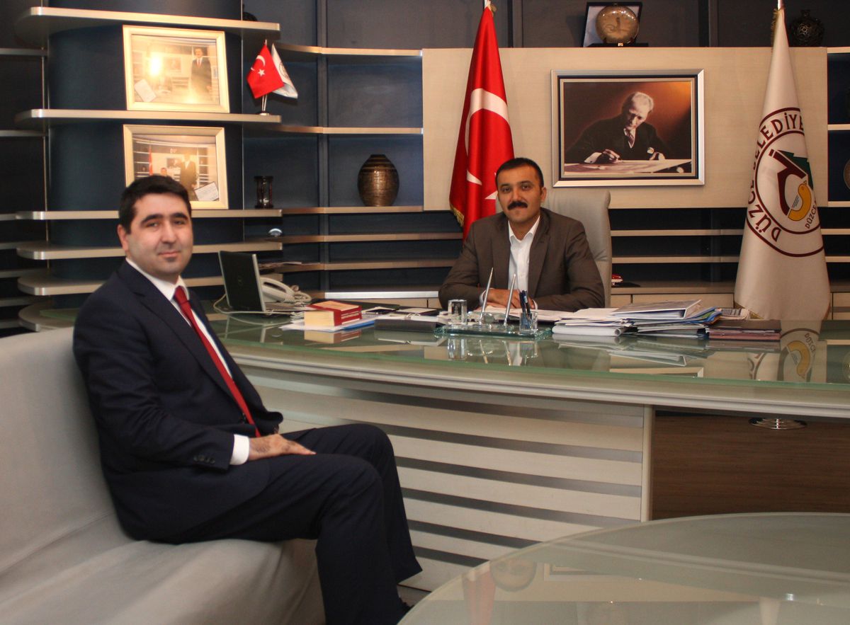 Sgk İl Müdürü\'nden Başkan Bayram\'a Ziyaret