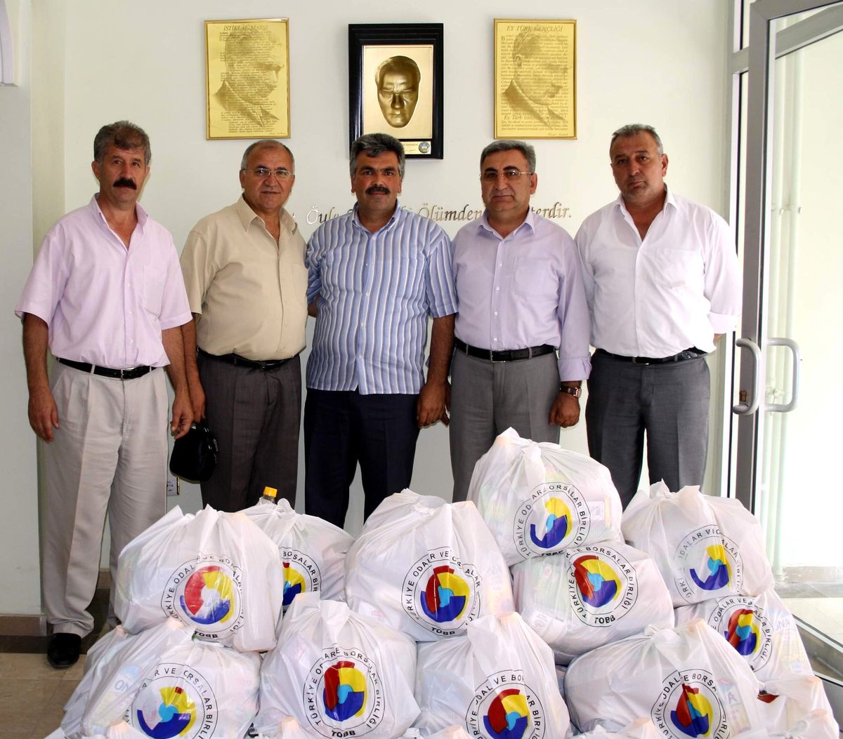 Ticaret Borsası\'ndan Ramazan Yardımı Devam Ediyor