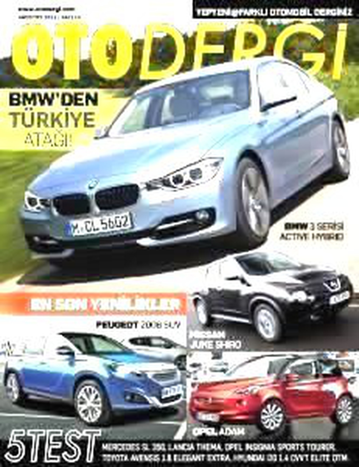 BMW Haberleri Otodergi\'nin Ağustos Sayısında