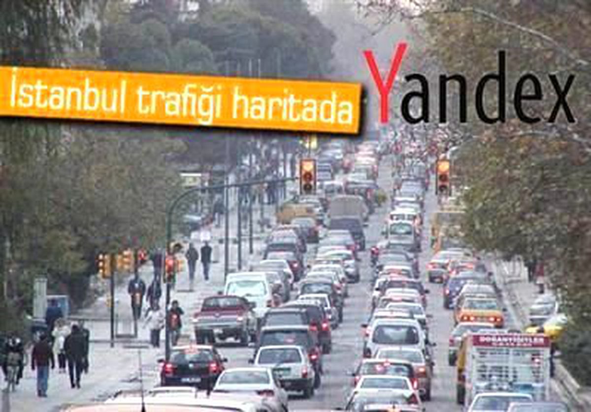 Yandex\'den İstanbul Trafiğinin Stres Haritası