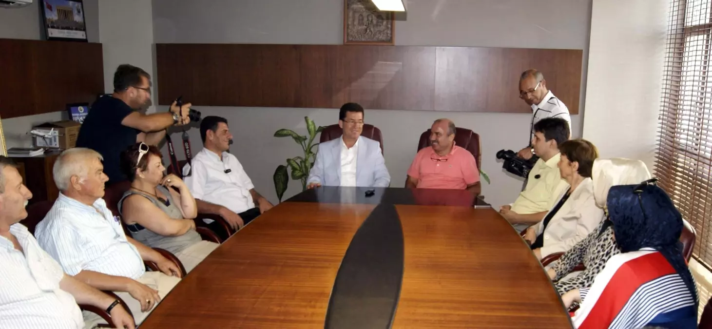 AK Parti'li Kılınç'tan Ayto'ya Ziyaret