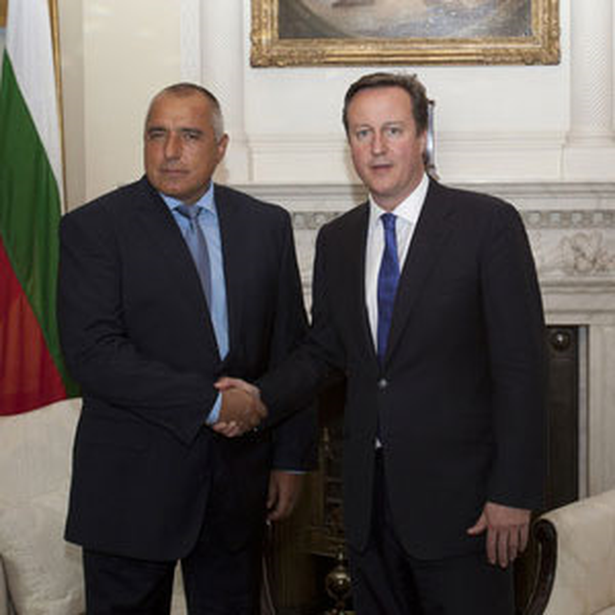 Cameron, Bulgaristan Başbakanı Borisov ile Görüştü