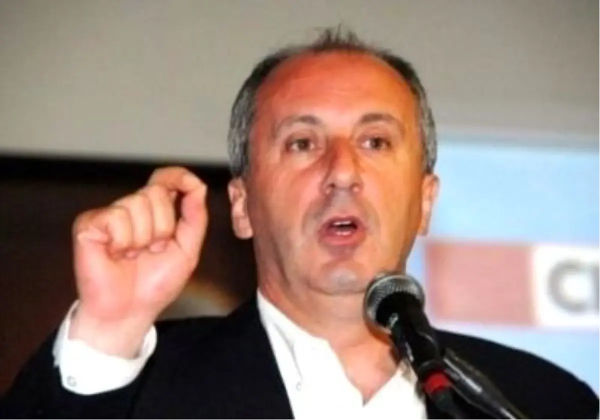 CHP Grup Başkanvekili İnce, Meclis\'i Olağanüstü Toplantıya Çağırdı