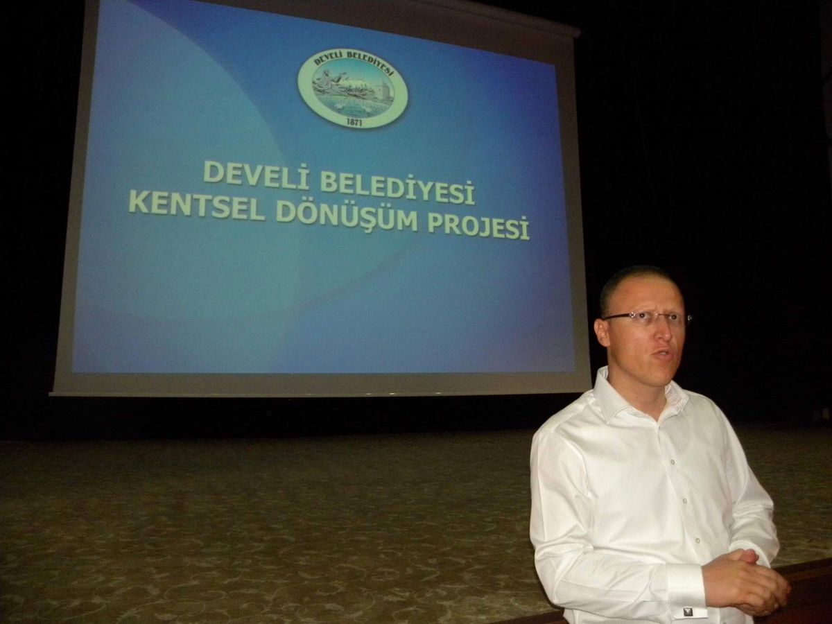 Develi\'de Kentsel Dönüşümde İlk Adım Atıldı