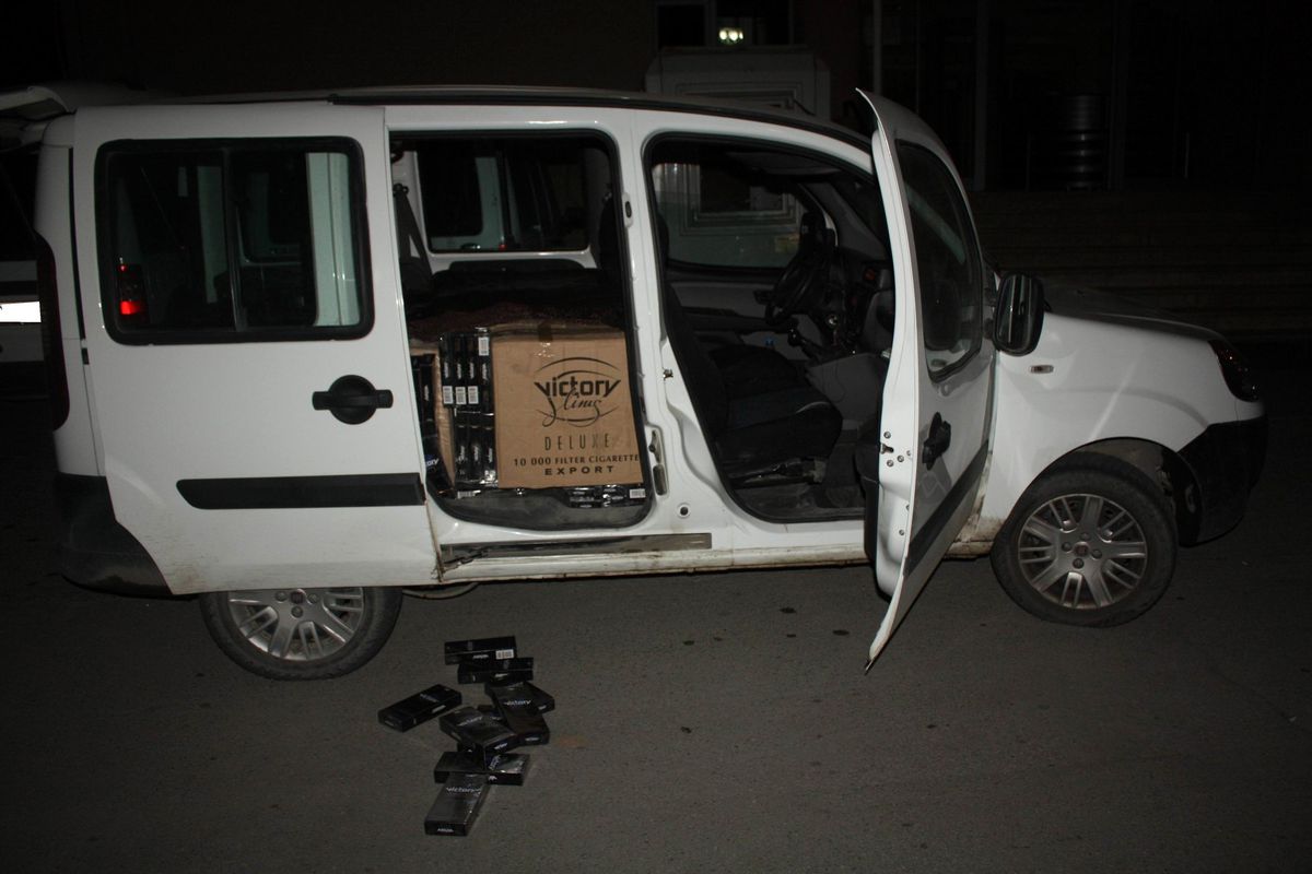 Erzincan\'da Sigara Kaçakçılarına Darbe