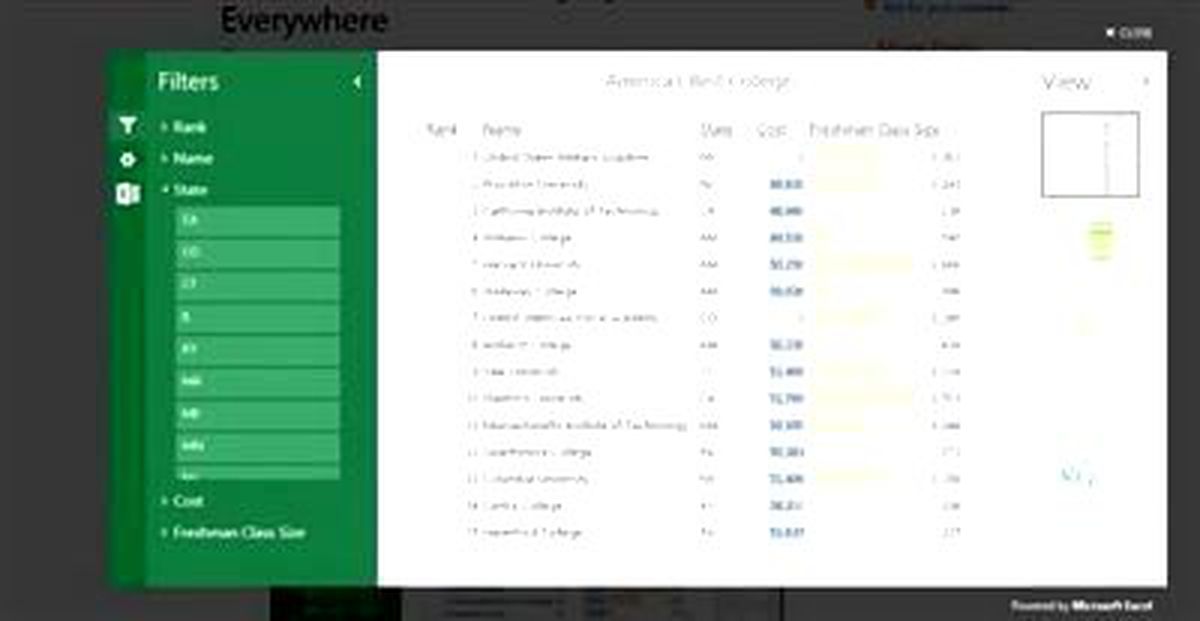 Excel düğmesine hazırlanın!
