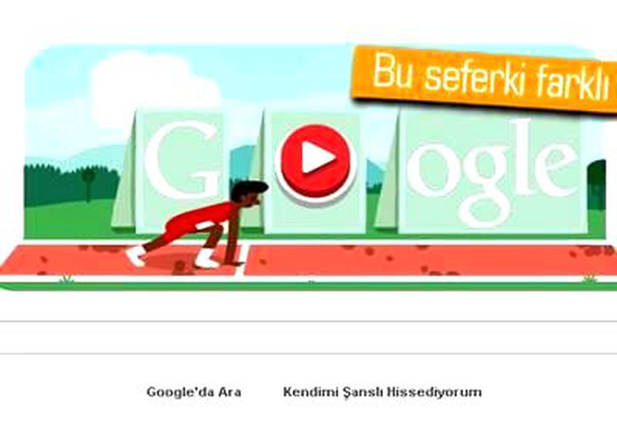 Google\'dan Engelli Atlama Doodle\'ı