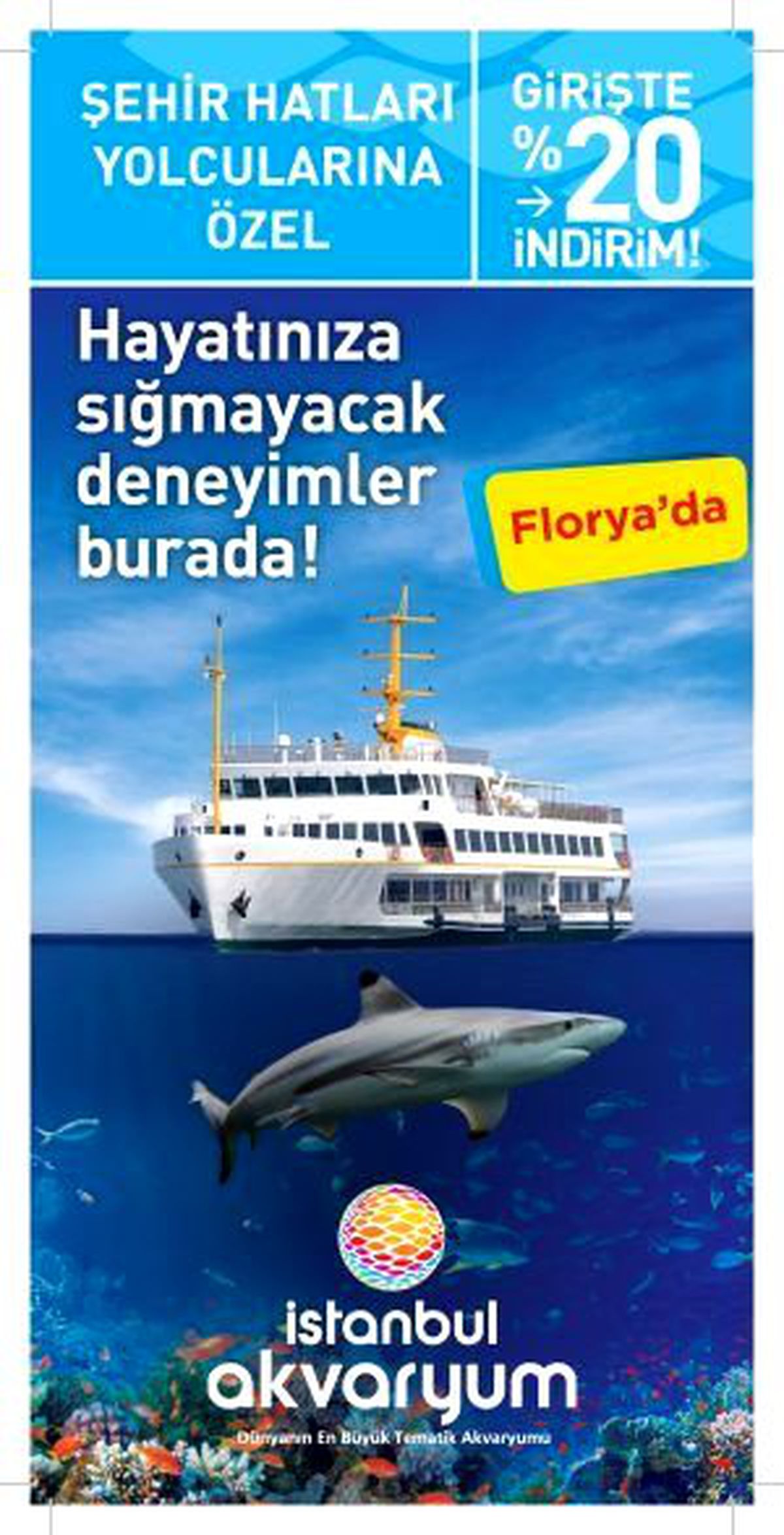 İstanbul Akvaryum\'dan Keyifli Bir Fırsat!