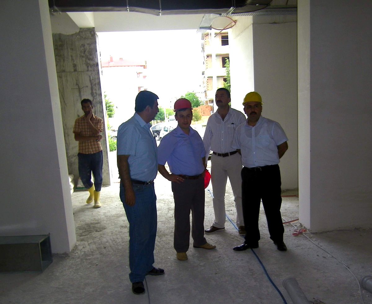 Kasapoğlu Ladik Hastanesi\'ni Gezdi