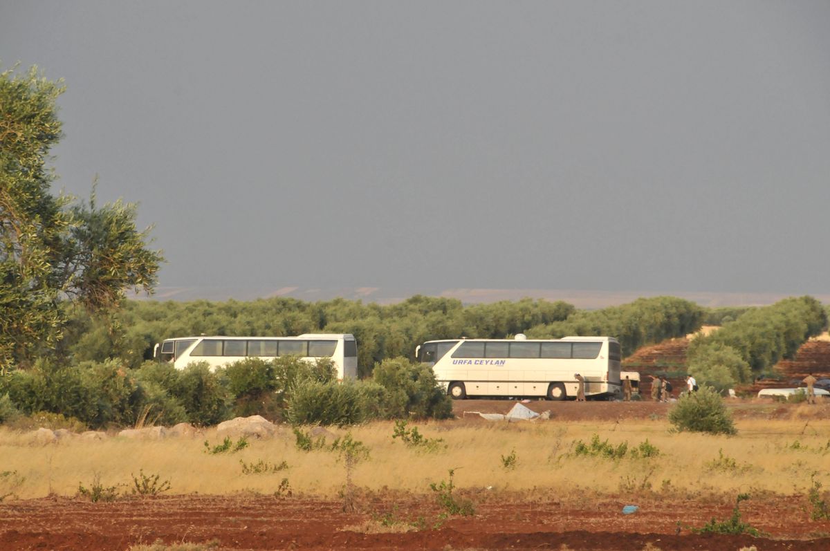 Kilis\'e 388 Suriyeli Sığınmacı Geldi