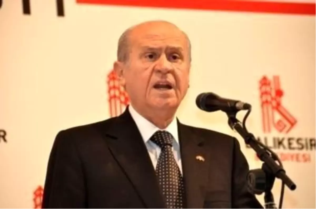 MHP Genel Başkanı Devlet Bahçeli Açıklaması