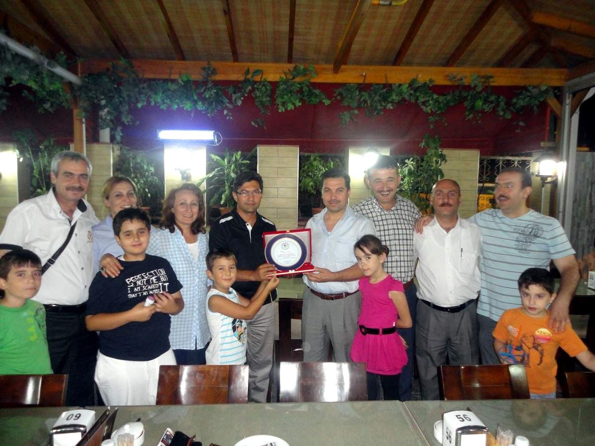 Muğla Milli Eğitim Müdürlüğüne Atanan Önder Uçak\'a Veda Yemeği Verildi