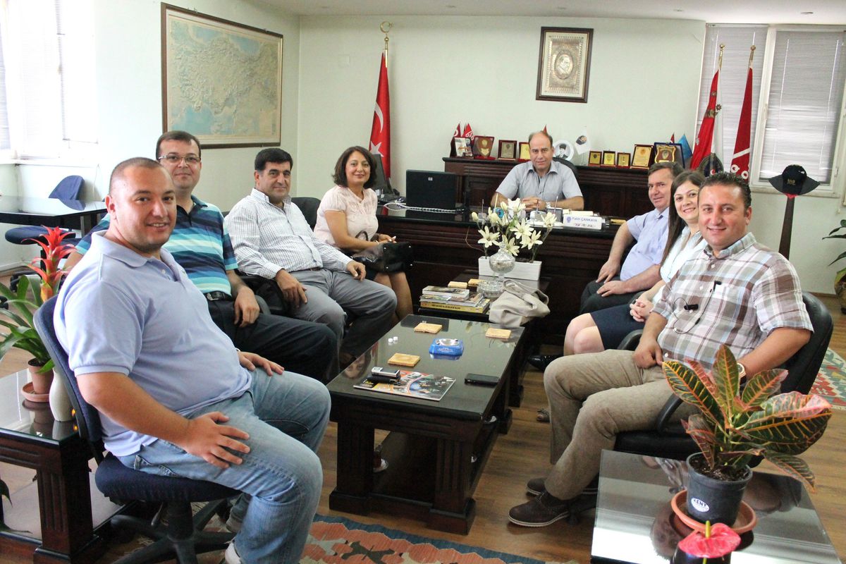 Selçuk Ticaret Odası Yönetiminden Emniyet Müdürü\'ne Ziyaret