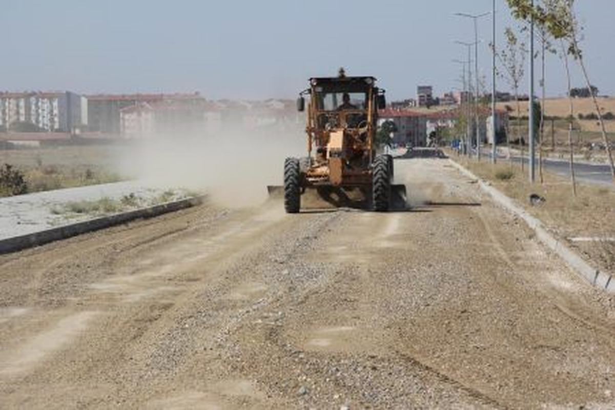 TOKİ\'de Soğuk Asfalt