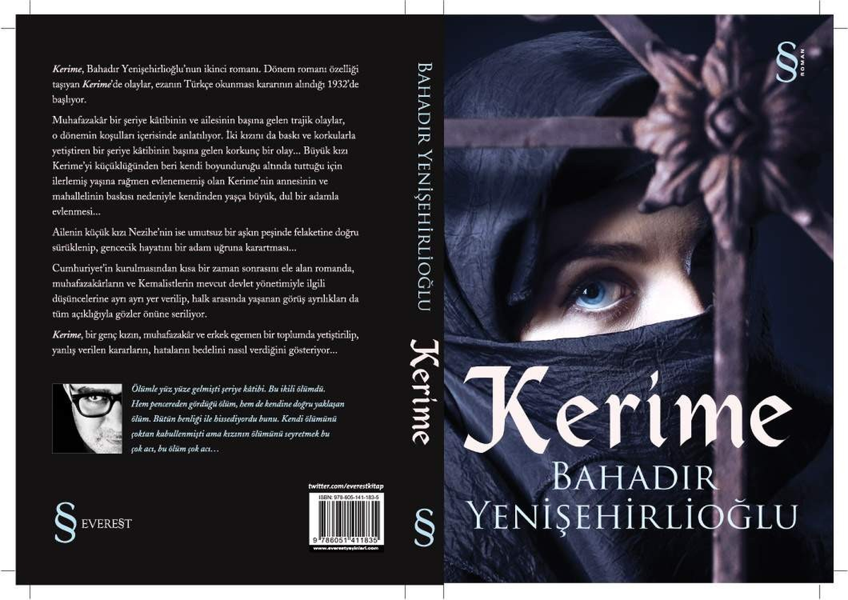 Yenişehirlioğlu\'nun \'Kerime\' İsimli Romanı Satışa Çıktı