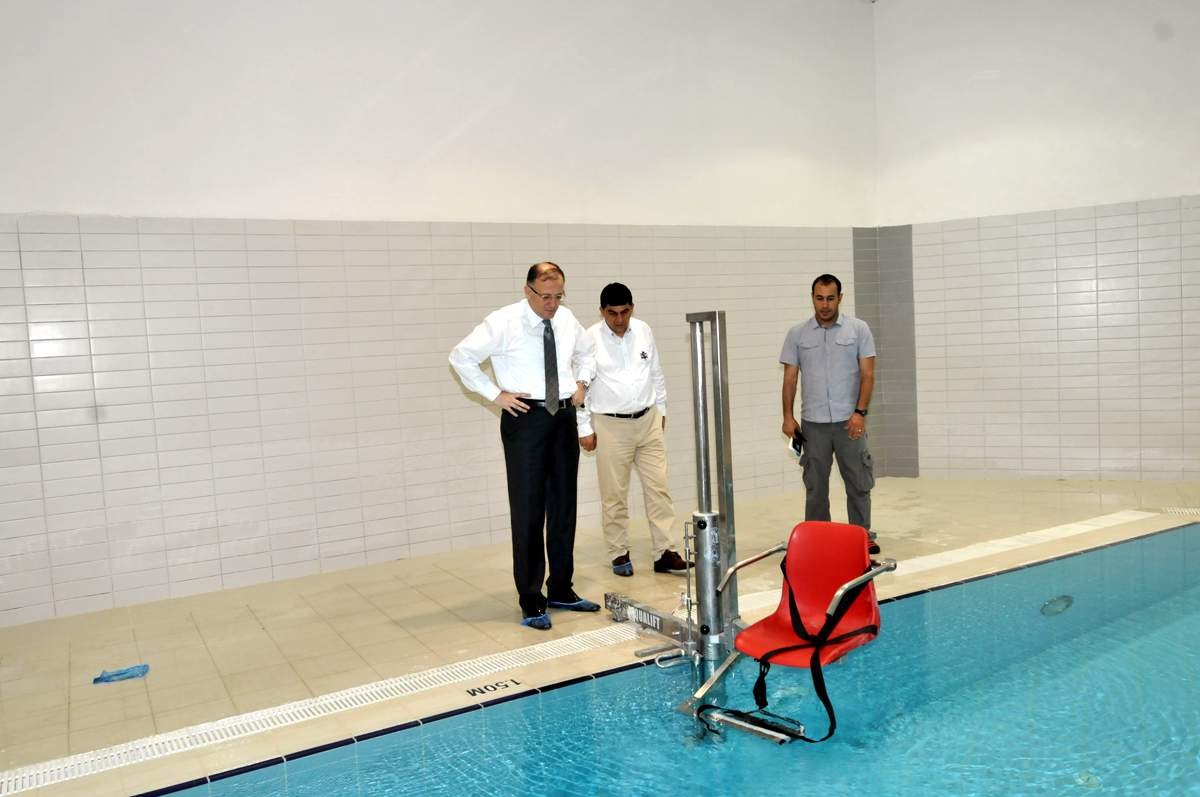 AK Parti Milletvekili Koçer."Yeni Yapılan Havuzlarla Birlikte Gaziantep\'te Başarılı Sporcular...